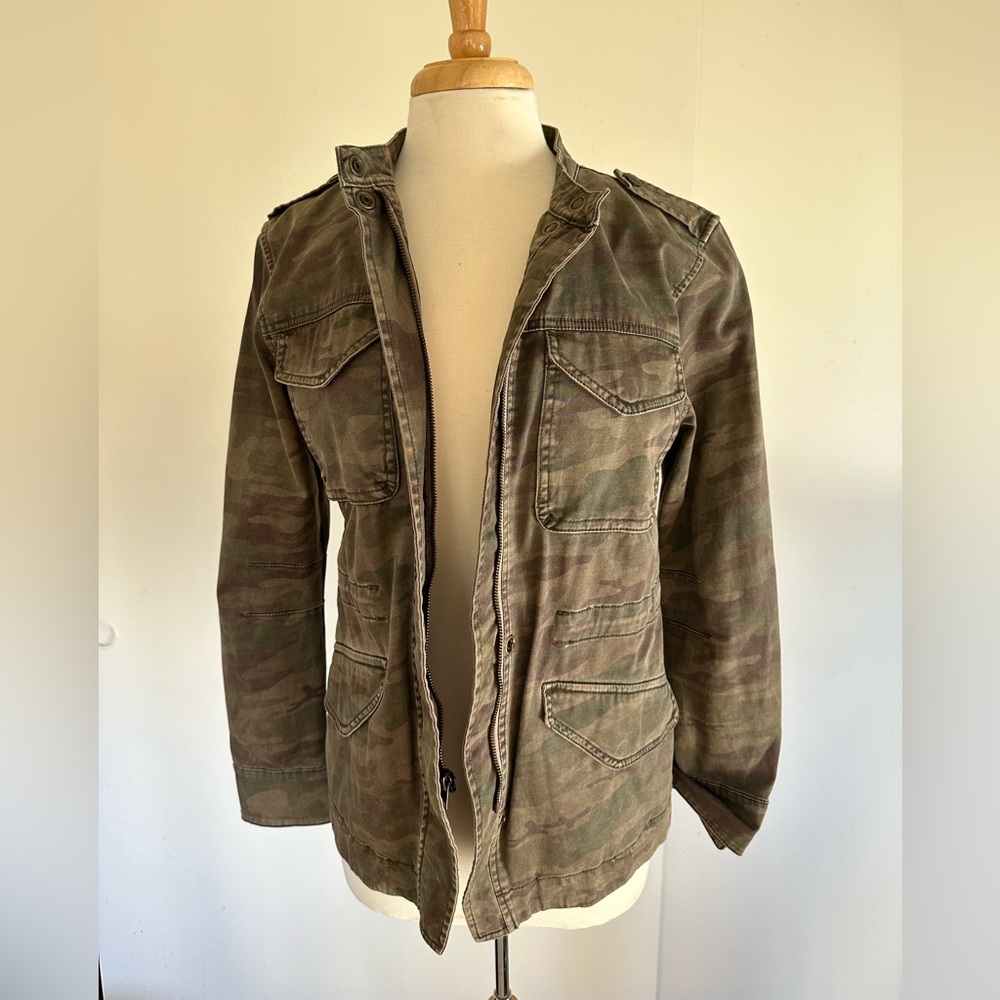 Sanctuary Tailored Camo Jacket S